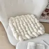 Fábrica de Origen Hecho a Medida Decoración del Hogar Cojines para Sofá de Sala de Estar, Cabeceros de Cama, Cojines de Asiento Tejidos a Mano de Color Sólido, Dropshipping