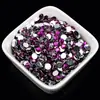 4mm 1000 piezas diamantes de imitación de vidrio de resina con base plana 14 facetas kit de material para decoración de funda de teléfono con diamantes de imitación DIY accesorios de belleza