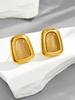 Pendientes y collar con colgante de Opel, de Marka, estilo europeo y americano, con un diseño exagerado y colorido.