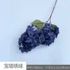 26 Anos de Materiais Florais Azul Escuro de Alta Qualidade, Materiais de Flores de Seda para Vitrines, Paisagismo, Adereços para Estúdio de Fotografia, Flores Artificiais