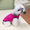 Ropa para cachorros para otoño, color liso simple, cálida, para perros pequeños, ropa para mascotas Teddy, casual y cómoda, chaqueta de forro polar de 26 tonos fríos