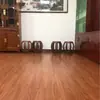 Pegatinas Autoadhesivas de Piso de PVC para Dormitorios Interiores, Salas de Estar, Pasillos, Resistentes al Desgaste, Imitación de Grano de Madera, Estilo Lujo Ligero, Pegatinas de Piso Impermeables, Cuero para Piso