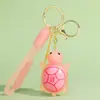 Nuevo Llavero de Tortuga Cigarra Roja Adorno Colgante Popular Muñeco de Dibujos Animados Regalo Creativo Venta al por Mayor Colgante para Bolso