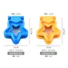 Molde de Sanduíche de Aço Inoxidável Transfronteiriço Selagem de Borda Molde de Pão de Bolso Doméstico DIY Molde de Torrada Molde de Biscoito para Assar