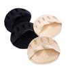 Meias femininas com cinco dedos, palmilha invisível, meia-calça fina de verão, sandálias estilo barco, meias femininas antiderrapantes e absorventes de suor