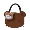 Bolsa de Teléfono de Oso Pequeño de Dibujos Animados Linda para Mujer 2026 Nuevo Estilo Cruzada Mini Moda Viaje Popular Bolso Pequeño