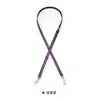 Adecuado para Bolso Cruzado Mahjong Coach con Correa de Hombro City15 Accesorios, Correa de Hombro Fina Ajustable Negra Cadena de Cuero