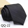 Corbata de Hombre Negocios Corbata Formal Poliéster Novio Boda Festiva Rayasd Corbata de 8cm Punto Venta al por Mayor