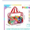 Bolsa de maquiagem portátil leve para viagem armazenamento zíper divisória viagem de negócios portátil