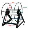 Carretel de Mangueira Rack Enrolador de Mangueira para Pulverizador Agrícola Rack de Armazenamento e Distribuição de Mangueira de Pulverização Organizador de Mangueira de Água Montado na Parede Carretel de Mangueira