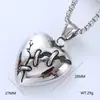 Europa y Estados Unidos serie oscura transfronteriza motocicleta serie Cabeza de Fantasma estilo punk hip hop dominante moda collar para hombre titanio acero al por mayor