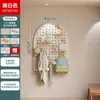 Estante para hilos de máquina de coser de panel perforado, estante de pared para almacenamiento de bolas de hilo, organizador de carretes de hilo con forma de pagoda, estante para herramientas