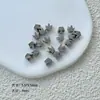 Plástico CCB brilhante pequena coroa perfuração geométrica transfronteiriço DIY joias artesanais pulseira colar acessórios em estoque
