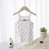 Chaleco de Algodón para Niñas para Verano, Camiseta sin Mangas Interior para Niñas Pequeñas, Ropa Exterior para Bebés, Camiseta sin Mangas para Niños