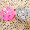 Novo Molde de Silicone Margaridinha para Uso Doméstico Bolo Chocolate Resina Gesso DIY Ferramenta de Decoração Artesanal