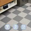 Alfombrilla Antideslizante para Baño, Alfombrilla Impermeable para Ducha, Alfombrilla Perforada Interconectada Resistente al Desgaste para Inodoro del Hogar