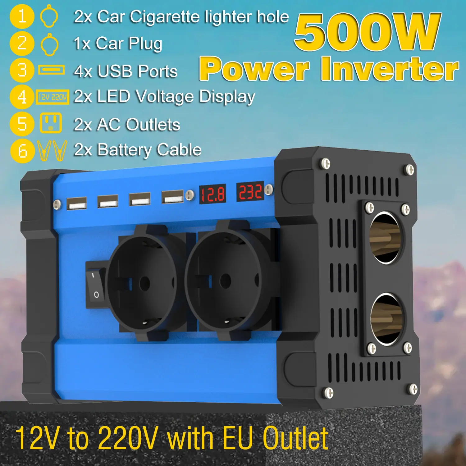 凯旋 蓝色 500W 欧规插座 1 主图1.jpg