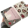 Ins Cuero Negro Pequeño Jade Soporte Giratorio 360 Compatible con iPad Air8/7 Tableta Funda Protectora Pro Nuevo Modelo 13 Pulgadas 10