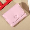 Billetera Corta Nueva para Mujer Triple Multifuncional Billetera Pequeña a la Moda Mini Estilo Coreano Estudiante Monedero Tarjetero para Mujer