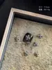 Acessórios Retro para Unhas de Liga Cruzada, Estilo Punk Escuro Misturado com Strass 3D Acessórios para Decoração de Unhas Atacado