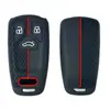 Adequado para Capa de Chave Audi Q5L, Carcaça A4L, Uso Especial A6L, Capa A3 Novo Q3, Capa Protetora de Silicone para Controle Remoto de Carro A5