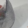 Trapo de alambre de plata antiadherente para eliminar aceite, eliminar suciedad y alambre de metal, trapo de limpieza de alambre de plata, paño de cocina de alambre de acero para lavar platos