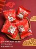 Ano novo floco de neve crisp saco de embalagem Red lucky cat cookie biscuit máquina saco de vedação cozimento nougat saco de doces atacado