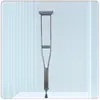 Muletas axilares para personas mayores, Muletas telescópicas para residencias de ancianos, Adecuadas para el envejecimiento, Amortiguadoras, Muletas axilares de acero inoxidable