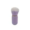 Cepillo Portátil Retráctil de Cápsula Transfronterizo, Brocha para Rubor, Cepillo Individual para Polvo Suelto, Herramienta de Maquillaje de Viaje, Fijación de Maquillaje