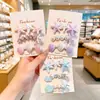 Estilo Océano Set de Pinzas para el Cabello Transfronterizas Infantiles Niñas Estrella de Mar Concha Perla Accesorios para el Cabello Lindos Femeninos Pinzas Laterales Adorables Divertidos