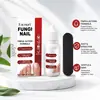 Facnurt Líquido para Cuidado das Unhas Frasco Conta-gotas Líquido de Cuidado Antibacteriano Fórmula de Manutenção Herbal Suave Não Irritante Transfronteiriço