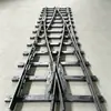 Estrutura de Comutador de Via de Trilho Leve Subterrâneo de Mina de Carvão Estável Resistente a Impacto Resistente ao Desgaste Durável Comutador de Agulha Única de Mina