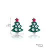 Pendientes de Navidad Europeos y Americanos Set de Pendientes de Navidad Copo de Nieve Campana Pendientes de Navidad Árbol de Navidad Pendientes de Navidad Transfronterizos