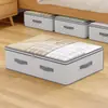Caja de Almacenamiento para Cama Cajón Ropa Caja de Almacenamiento de Ropa Bolsa para Organizar Juguetes Caja Plana para Cama