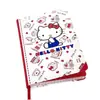 Agenda da Hello Kitty, Caderno Estético de Alta Qualidade para Estudantes, Capa Dura Fofa e Feminina com Páginas Coloridas para Estudar e Diário