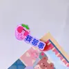 Creativo Divertido Paquete de Expresiones Homófonas de Frutas y Verduras Pasador Dulce Lindo Corazón de Niña Estudiante Flequillo Clip Lateral Tocado