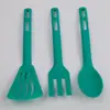 Conjunto de Espátulas de Nylon Transfronteiriço Seis Peças, Colher de Sopa, Utensílios de Cozinha Multifuncionais, Conjunto de Utensílios de Cozinha Resistentes a Altas Temperaturas, Atacado do Fabricante