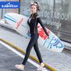 Traje de Baño de Pareja de Manga Larga con Cremallera de Venta Caliente Sabola para Hombre y Mujer Protección Solar Secado Rápido Impermeable Traje de Surf para Madre Ropa de Protección Solar para Playa