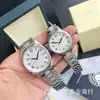 Reloj Serie Artesano Famoso para Hombre de Negocios Reloj Mecánico Totalmente Automático Correa de Acero Fase Lunar Reloj Maestro Reloj Danny Road