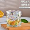 Vaso de Vidrio de Alto Valor para Whisky y Vino Taza de Extraterrestre Acompañamiento Ceremonia Ins Celebridad de Internet Vaso de Agua Doméstico Taza de Origami