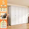 Armario de acero para uso doméstico en el dormitorio, modelo nuevo para viviendas de alquiler, mueble de almacenamiento sencillo, armario infantil de hierro metálico