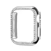 Adecuado para estuche de perforación de fila única de Apple apple Watch 8/7/se/6/5/4321pc Cubierta Protectora de Medio Paquete Electrochapada