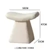 Entrega el Mismo Día Tocador de Dormitorio Taburete Silla de Princesa Francesa Silla de Comedor con Respaldo de Lujo Ligero Silla de Maquillaje Estilo Crema
