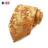 Suministro Listo 2025 Nuevo Pañuelo de Poliéster para Hombre Flor Grande Corbata Moderna Corbata para Traje de Hombre