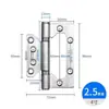 Bisagra de puerta y ventana de acero inoxidable Cao de 3 pulgadas, libre de óxido, hardware, rodamiento, bisagra de puerta de madera, decoración del hogar, puerta de armario, armario, 2 pulgadas