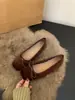 Temporada del Primer Encuentro: Zapatos Planos Vintage con Lazo Suave, Zapatos de Ballet, Zapatos de Noche para Principios de Otoño, Zapatos Franceses de Suela Suave