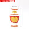 Hanbai Copa de agua de la suerte de jade Copa de agua bendita Plato de frutas para el frente de Buda Plato de tributo de frutas Quemador de incienso Traje de tributo Suministros para Buda