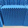 Relleno para torre de enfriamiento de tiro cruzado, plato rociador de agua de PVC suspendido, relleno de enfriamiento para torre de enfriamiento industrial, relleno de onda S