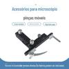 Acessórios para Microscópio Biológico, Paquímetro de Movimento em Linha Reta com Escala Vernier, Metal com Escala, Ajustável para Cima e para Baixo, para a Esquerda e para a Direita, Nível Micrométrico