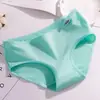 Ropa Interior para Mujer Modal con Ribete de Encaje Bragas Color Sólido Tiro Bajo Algodón Lindo Al por Mayor Estilo de Niña